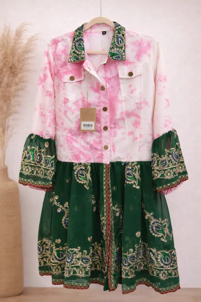 Cazadora naya rhin tie-dye