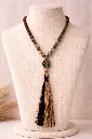 COLLAR MALA RUDRAKSHA MINERAL TIBET