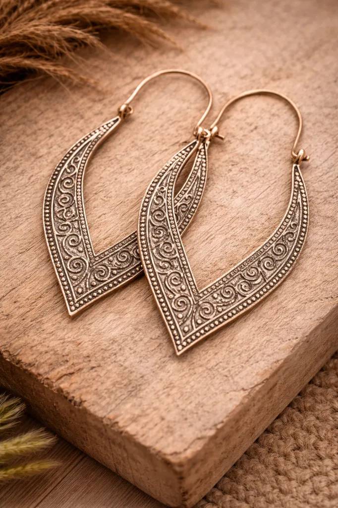 PENDIENTES KENDRIT DORADOS