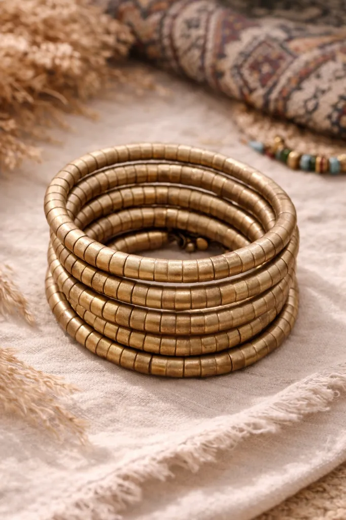 BRAZALETE SAANP DORADO