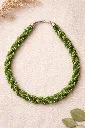 COLLAR DE CUENTAS TRENZADO