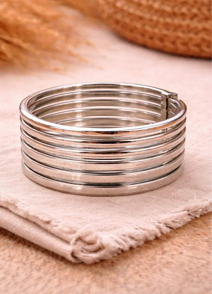 BRAZALETE PLATEADO