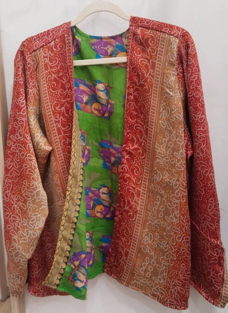 KIMONO SAREEST CORTO REVERSIBLE