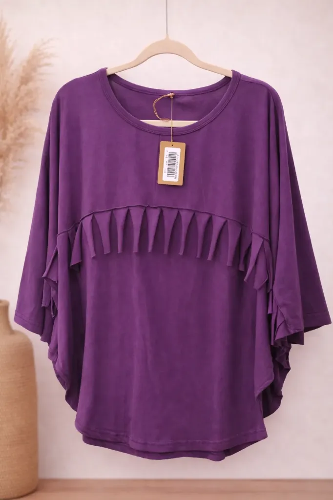 CAMISETA BACO (BACO MORADA)