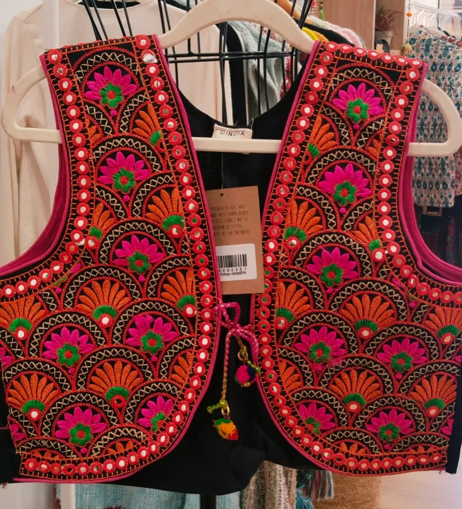 CHALECO INDRIYA CON ESPEJOS