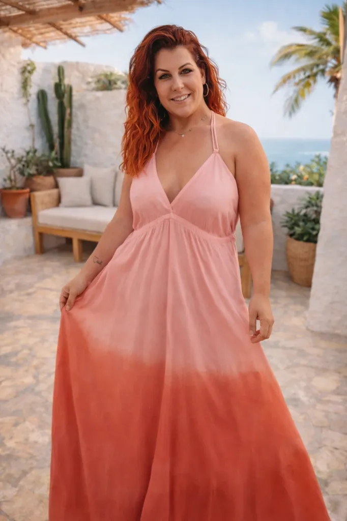 VESTIDO KERHA TAE (KERTHA TAE ROSA)