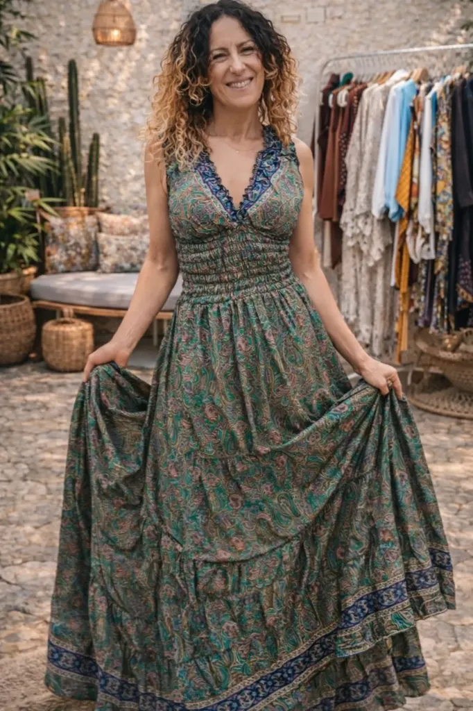 VESTIDO SAVE LARGO SAREE