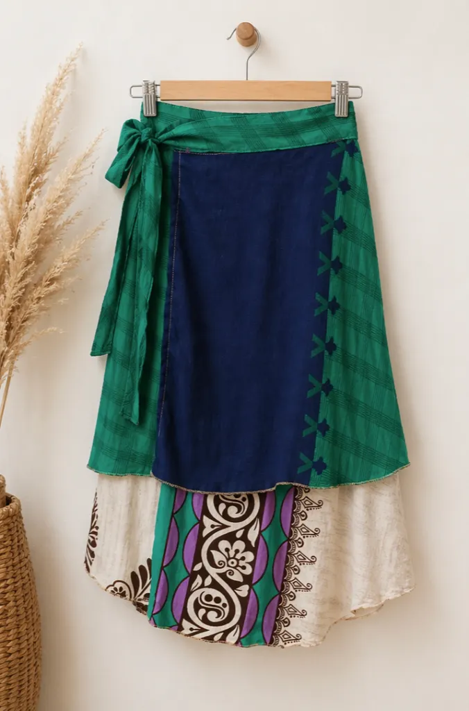 FALDA MAGICCO SAREE (FALADA SAREE AZUL)