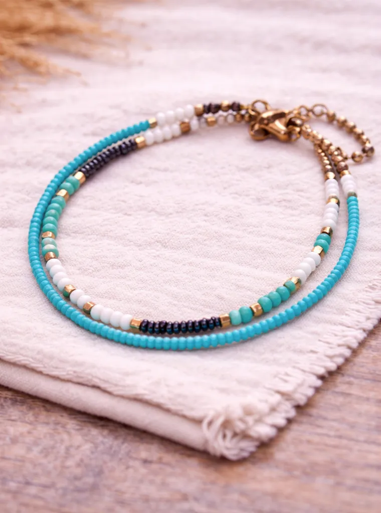 TOBILLERA PULSERA BITS