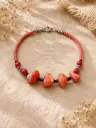 PULSERA CORAL BOHO NATURAL