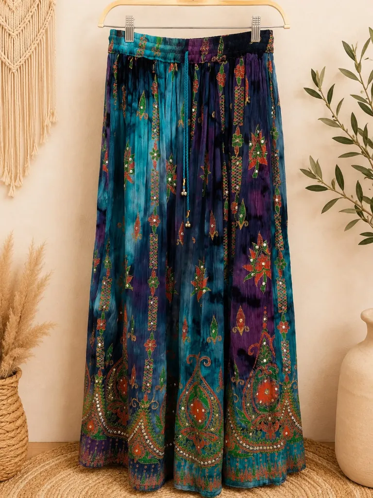 FALDA SITTARA TIE-DYE