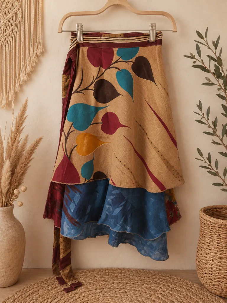 FALDA MAGICCO SAREE REVERSIBLE