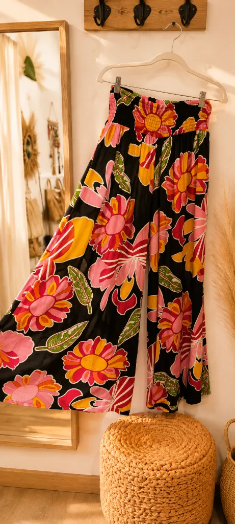 PANTALON PALAZZO BLOOM