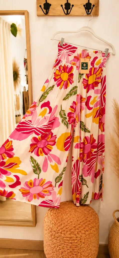 PANTALON PALAZZO BLOOM