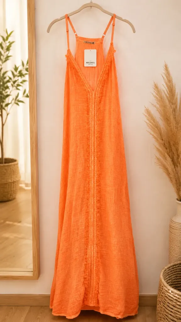 VESTIDO SOL DE CORAL