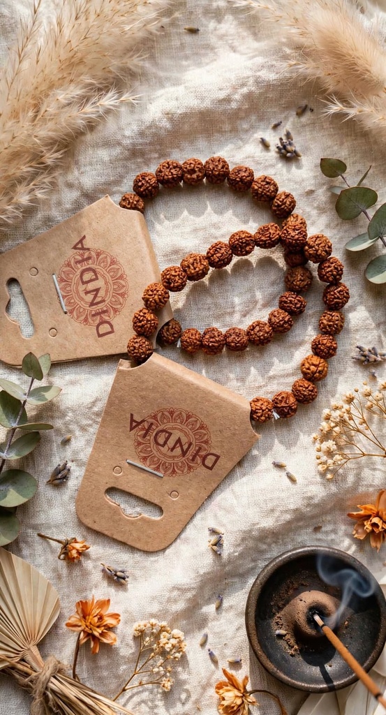 PULSERA MALA RUDRAKSHA